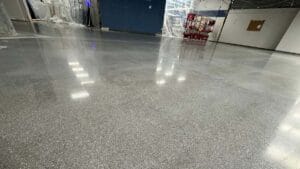 Ferguson Warehouse - Grind Floors and 800 Grit Polish